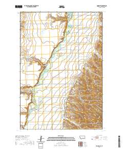 2020 Map of Hardin SW, 2020 Print