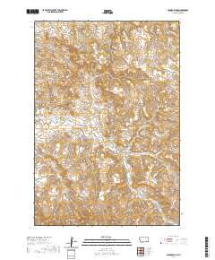 2020 Map of Holmes Ranch, 2020 Print