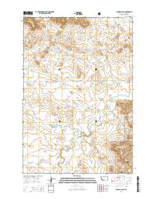 2014 Map of Lampkin Gulch, 2014 Print