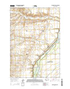 2014 Map of Lemonade Springs, 2014 Print