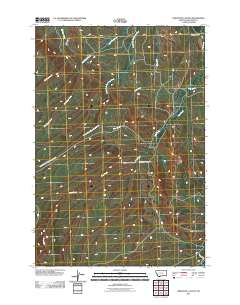 2011 Map of Limestone Canyon, 2011 Print