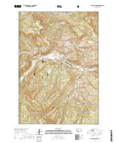 2020 Map of Lincoln Mountain, 2020 Print