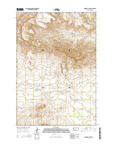 2014 Map of Lone Tree Creek, 2014 Print