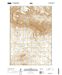 2020 Map of Lone Tree Creek, 2020 Print