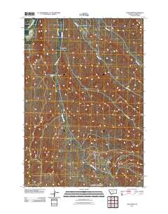 2011 Map of Long Draw, 2011 Print