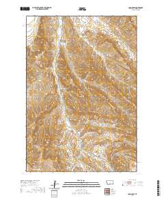 2020 Map of Long Draw, 2020 Print