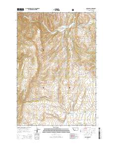 2014 Map of Maudlow, 2014 Print
