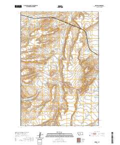 2020 Map of Merino, 2020 Print