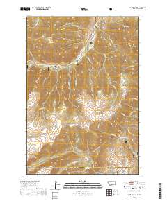 2020 Map of Mount Maurice, 2020 Print