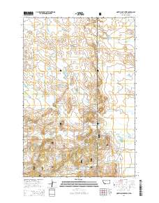2014 Map of North Slick Creek, 2014 Print