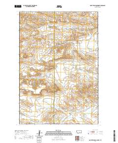 2020 Map of North Telegraph Creek, 2020 Print