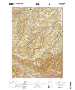 2020 Map of Ousel Falls, 2020 Print