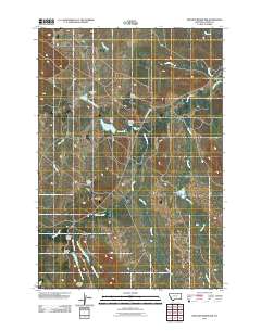 2011 Map of Phillippi Reservoir, 2011 Print