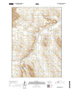 2020 Map of Phillippi Reservoir, 2020 Print