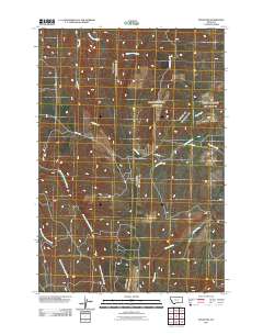 2011 Map of Pryor NW, 2011 Print