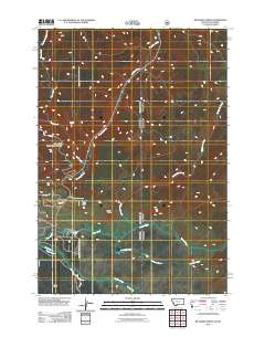 2011 Map of Richards Creek, 2011 Print