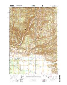 2014 Map of Richards Creek, 2014 Print