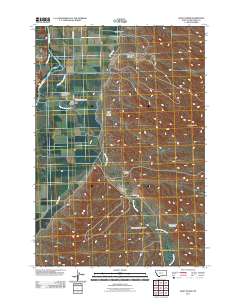 2011 Map of Saint Xavier, 2011 Print