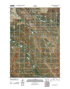 2011 Map of Sevenmile Creek, 2011 Print