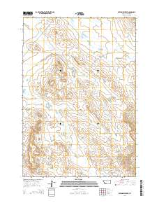 2014 Map of Sevenmile Creek, 2014 Print