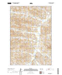 2020 Map of Skunk Creek, 2020 Print