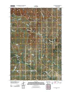 2011 Map of Stack Rocks, 2011 Print