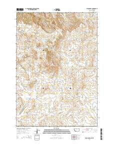 2014 Map of Stack Rocks, 2014 Print