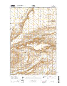 2014 Map of Stanford NE, 2014 Print