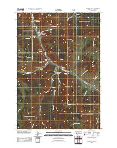 2011 Map of Sunshine Point, 2011 Print