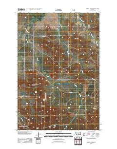 2011 Map of Terrell Creek, 2011 Print