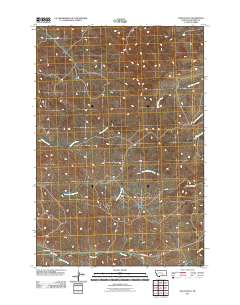 2011 Map of The Dugout, 2011 Print