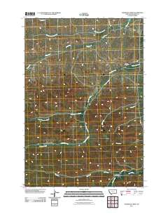 2011 Map of Thompson Creek, 2011 Print