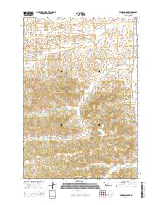 2014 Map of Thompson Creek, 2014 Print