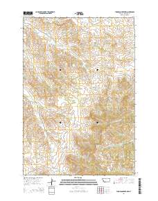2014 Map of Thompson Creek NW, 2014 Print