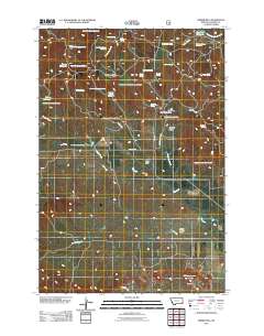 2011 Map of Timber Hill, 2011 Print
