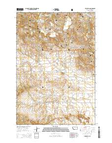 2014 Map of Timber Hill, 2014 Print