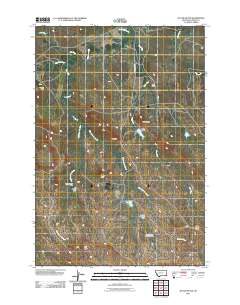 2011 Map of Tip Top Butte, 2011 Print