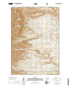 2020 Map of Tolman Flat, 2020 Print