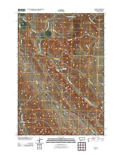 2011 Map of Wade, 2011 Print