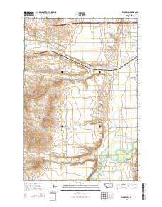 2014 Map of Walker Hill, 2014 Print