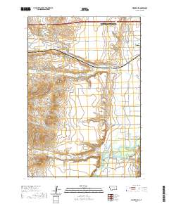 2020 Map of Walker Hill, 2020 Print