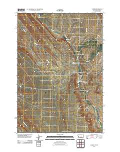2011 Map of Warren, 2011 Print