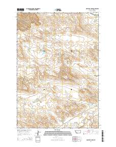 2014 Map of Whitetail Creek, 2014 Print