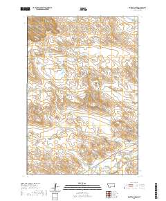 2020 Map of Whitetail Creek, 2020 Print