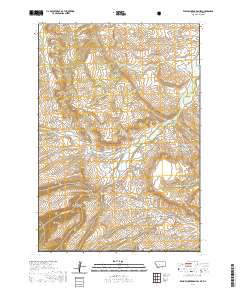 2020 Map of Willow Creek Dam SW, 2020 Print