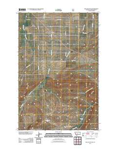 2011 Map of Wolf Butte NW, 2011 Print