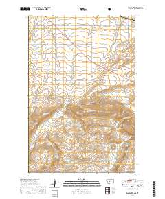 2020 Map of Wolf Butte NW, 2020 Print