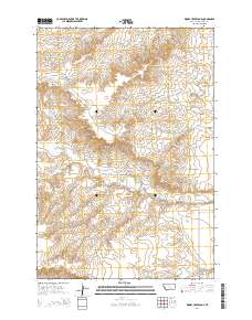 2014 Map of Woody Creek Camp, 2014 Print