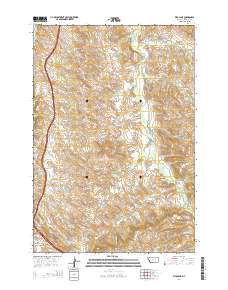 2014 Map of Wyola NE, 2014 Print
