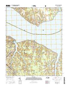 USGS 1:24,000: Cherry Point, North Carolina - $14.00 : Charts and Maps